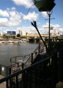 The view from Milwaukee Ale House deck